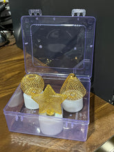 Flameless and Smokeless Decorative Candles Acrylic Led Tea Light Candle for Gifting, House, Light (3 Pc Set) the24kgal