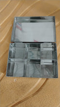 Multipurpose Premium Stainless Steel Jewelry Storage Organizer Box with 6 Compartments (1 Pc) the24kgal