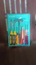 7-Pcs Hand Tool Kit with Magnetic Wristband for Screws & Bolts the24kgal
