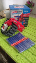 Amazing Toy Gun, Gun for Children, 20 Soft Bullets (1 Set) the24kgal