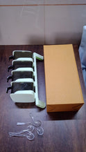 Rotating Spice Jars Vertical Rotatable Seasoning Box 5 Section / Tier With 5 Spoon (1 Set) the24kgal