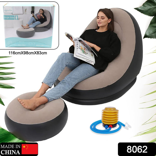 Portable Indoor/Outdoor Air Sofa, couch & Pump the24kgal