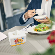 Modern Plastic Tissue Paper Holder & Napkin Dispenser For Office, Living Room, Bedroom, Night Stand & Desk the24kgal