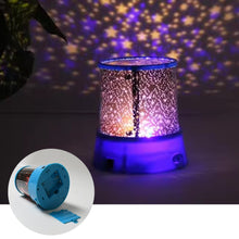 LED Projector Night Light Amazing Lamp, 3 Battery operated lamps, Rotation With the music Function, Master for Kids Bedroom Home Decoration Night Romantic Gift (Battery Not Included / 1 pc) the24kgal