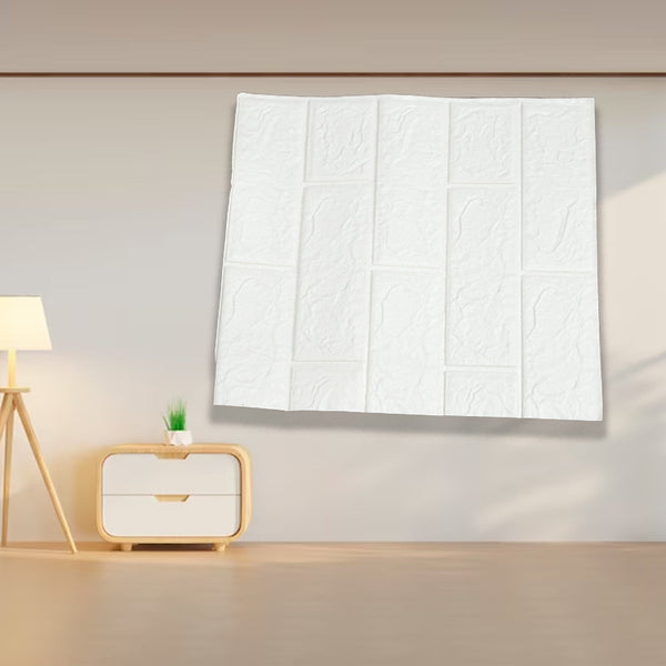 3D Adhesive wallpaper for living room. Room Wall Paper Home Decor Self Adhesive Wallpaper Mix Color & Design / 1 Pc) the24kgal