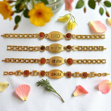 Gold Plated Metal Bracelet Rakhi For Brother (1 Pc) Wukusy