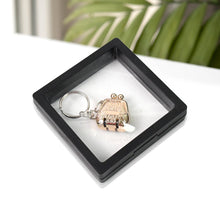 Nail Clipper Keychain With 3d Floating Frame Display Case (1 Set) Wukusy