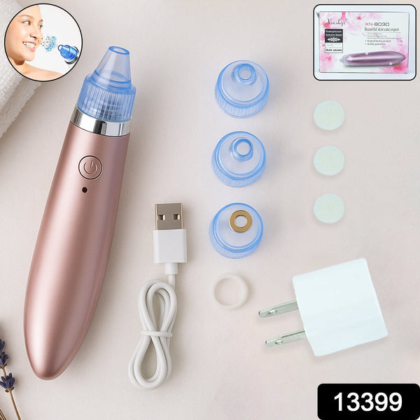 Vacuum Suction Tool with 4 Suction Head for Men and Women (Multi-Color / 1 Set) (USB & Adapter Included) the24kgal