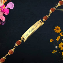 Customized Rudraksh Rakhi Wukusy