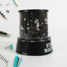 LED Projector Night Light Amazing Lamp, 3 Battery operated lamps, Rotation With the music Function, Master for Kids Bedroom Home Decoration Night Romantic Gift (Battery Not Included / 1 pc) the24kgal