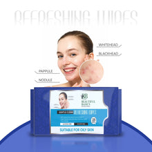 Refreshing Wet Wipes for Face | Facial Cleansing | Refreshing & Skin Hydration| Soothing for skin | pH Balance & Alcohol Free | Nourishing with Fruit extract | 25 Wipes the24kgal