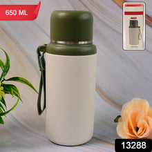 Stainless Steel Mug / Bottle Vacuum Insulated Cup With Handle, Small Cup & Straw (650 ML) the24kgal