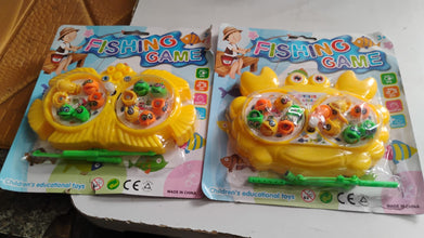 Fishing Game for Kids, Include 12 Pieces Fishes and 2 Fishing Rod, (1 Set) the24kgal
