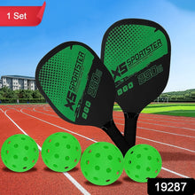 Professional Outdoor Pickleball Paddle and Ball (1 Set) the24kgal