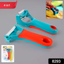 4-in-1 Multi-Functional Vegetable & Fruit Peeler (1 Pc) the24kgal