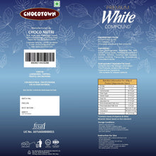Chocotown Premium White Choco Compound Slab, 500gm the24kgal