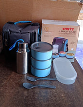 Tasty Lunch Case Set with Insulated Carry Bag the24kgal