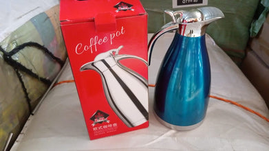 Vacuum Insulated Kettle Jug, Vacuum Insulated Thermos Kettle Jug Insulated Vacuum Flask, Vacuum Kettle Jug Stainless Steel For Milk ,Tea ,Beverage Home Office Travel Coffee (2 Ltr / 1Pc) the24kgal