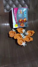 Flower Water Sensor Diyas for Diwali Decoration (6 Pcs Set) the24kgal