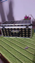 Wooden & Aluminium Multipurpose Portable Suitcase Travel Tool Box (38×17×18 Cm / 1 Pc) the24kgal