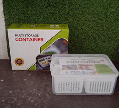 Fridge Storage Box – Freezer & Kitchen Organizer for Vegetables & Food (1 Pc) the24kgal