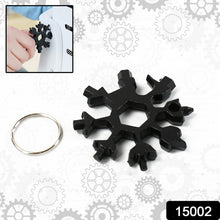 Durable 18-in-1 Snowflake Multi-Tool – Portable Bottle Opener, Phillips Screwdriver & Wrench Kit the24kgal