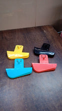 Plastic Secure Mobile Phone Charging Stand Holder (1 Pc / Mix Color) the24kgal