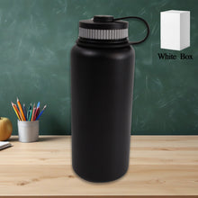 Stainless Steel Double Wall Vacuum-Insulated Drink Water Bottle (1000 ML / Mix Color) the24kgal