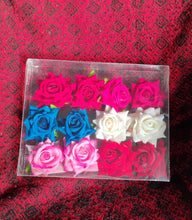 Colourful Flowing Flower Hair Pin (12 Pcs Set / Mix Color), Hair accessories the24kgal