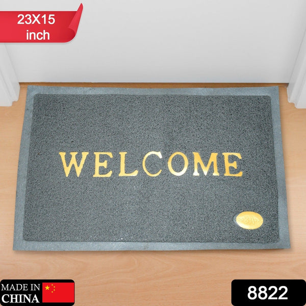 Welcome Door Mat for Home Entrance Outdoor Mat Anti Slip Heavy Duty and Waterproof | Easy to Clean for Entry For Bedroom, Living Room (23x15 Inch) the24kgal