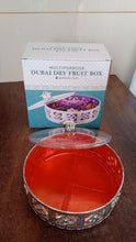 Multipurpose Dry Fruit Box 4 Section Dry Fruit Round Silver Gift Box (1 Pc) the24kgal