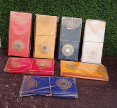 Wedding Gift Envelopes pack of 10 pcs with Coin Money Cash Gift Cover Shagun Birthday Marriage, Baby Shower, Anniversary, Money Envelope Lifafa Envelope Multicolor Premium Envelope (10 Pcs Set) the24kgal