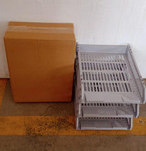 Multifunctional File Rack with Drawers: Desktop Storage for Office Supplies (4/3 Layers) the24kgal