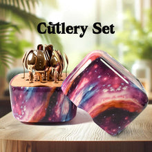 Unique Golden Egg Storage Modern Tableware Steak Knives Fork Flatware Set Royal Spoon Set Tableware Gold Cutlery Set Dishwasher Safe Mirror Finished With Gift Box for Halloween 24Pcs Set) the24kgal