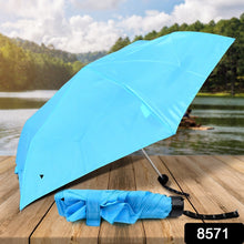 3-Fold Umbrella Summer Sun and Rain Protection Foldable Cute Umbrella || UV Protection Rain Sun Umbrella || Travel Accessories || Umbrella for Children, Girls, and Boys (1 Pc)  the24kgal