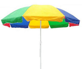 Sun Protection Water Proof Fabric Polyester Garden Umbrella for Beach, Lawn the24kgal