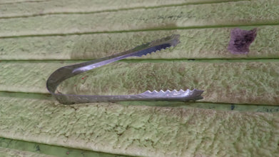 Stainless Steel Tong for Lifting Ice Cubes, Sugar Cubes | Serving Tongs (13 Cm / 1 Pc) the24kgal