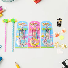 Fun Candy Design Pencil Set with Accessories (1 Set / Mix Design) the24kgal