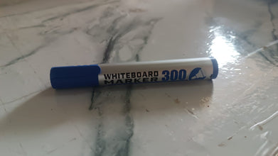 Jumbo Tip Whiteboard  Blue Ink Marker (1 Pc) the24kgal