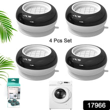 Anti Vibration Pads for Washing Machine, Washing Machine Base Foot Pads Non Slip Heighten Shock and Noise Cancelling Base Pads (4 pcs Set) the24kgal