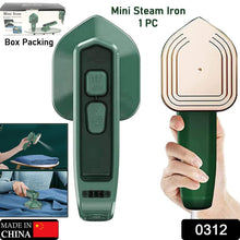 Mini Steamer & Iron: 2-in-1 Portable Travel Friendly the24kgal