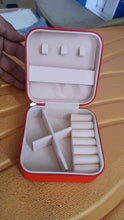 Portable Jewelry Storage Organizer Box (1 Pc) the24kgal