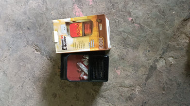 Portable Electric Fireplace lamp LED Flame Heater (900w / 1 Pc) the24kgal