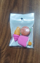 Mix Design Fancy & Stylish Colorful Erasers (1 Set / 3 Pc Set) the24kgal