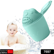 Baby Shampoo Shower Cup Safe Soft Bathing Water Scorpion Baby Bath Tumbler Hair Washing Mug Rainer the24kgal