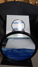 3D Moving Sand Art – Liquid Motion Deep Sea Sandscape with Round Glass Frame (1 Pc) the24kgal