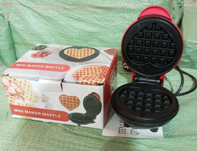 Mini Waffle Maker Machine Waffle Iron Home Appliances Kitchen Gift Easy To Clean, On-Stick Surfaces, Perfect Breakfast, Dessert, Sandwich, Pan Cakes, Paninis / Other Snacks Machine the24kgal