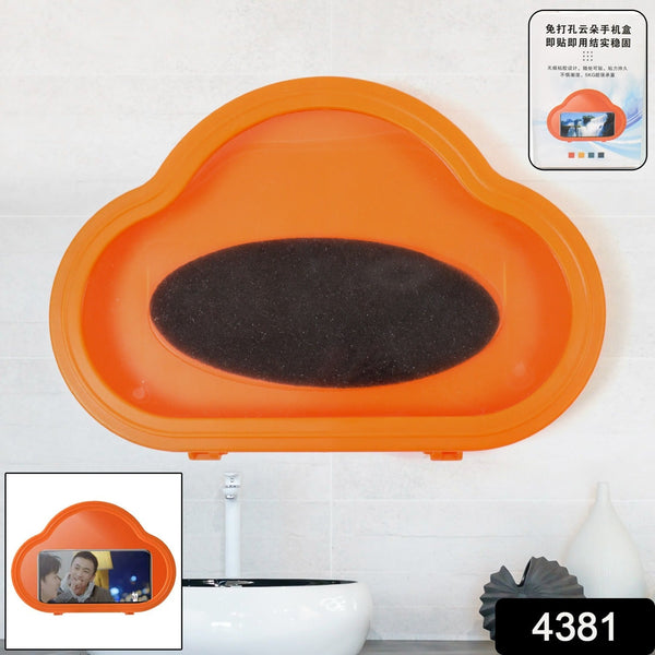 Smartphone / Mobile Stand, Waterproof Case, Smartphone Stand Case (1 Pc/ Orange) the24kgal