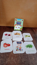 Kidkraft 32-Piece Educational Vegetable Flash Cards Set the24kgal