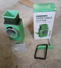 Stainless Steel Vegetable Chopper with 6 Blades - Kitchen Mandoline Slicer the24kgal